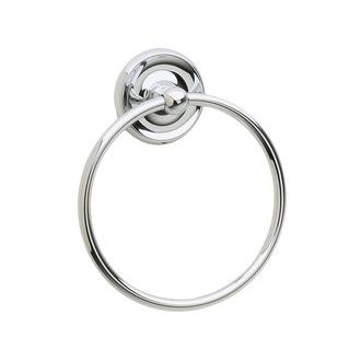 Smedbo K244 6 in. Towel Ring in Polished Chrome Villa Collection Collection